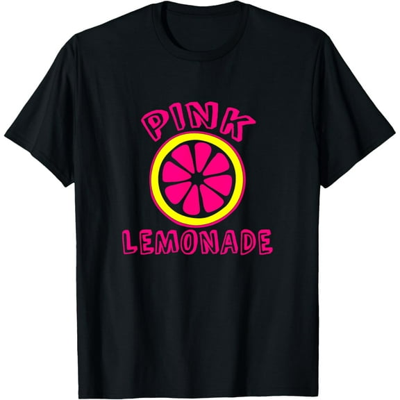Playful Comfort Tee - Pink Lemonade Stand Summer Graphic T-Shirt
