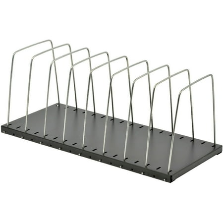 MMF, Adjustable Easy-File Wire Rack, 1 Each, Black
