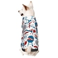thumbnail image 1 of Fotbe Fourth Of July Party Sudadera con Estampado para Perros Pequeños – Suéter con Capucha para Mascotas, Tela Suave de Forro Polar con Bolsillo-Large, 1 of 7