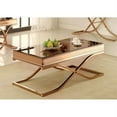 thumbnail image 2 of Bowery Hill Table Basse Miroir en Cuivre, 2 of 5
