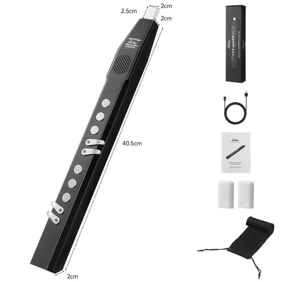 Eastar EDA-100 Digital Woodwind Electronic Saxophone Kit – Portable Electronic Wind Instrument for Beginners & Players