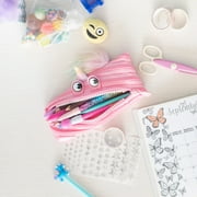 ZIPIT Pink Unicorn Pencil Case, Cute Pencil Pouch