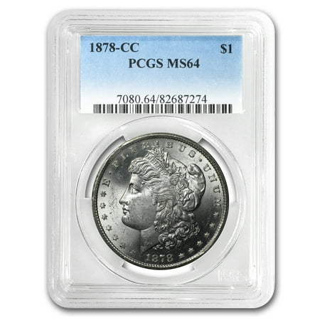 1878-CC Morgan Dollar MS-64 PCGS