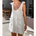 thumbnail image 4 of Jupe d'Été Confortable Décontractée pour Femmes Shorts de Poche Couleur Unie Shorts, 4 of 9
