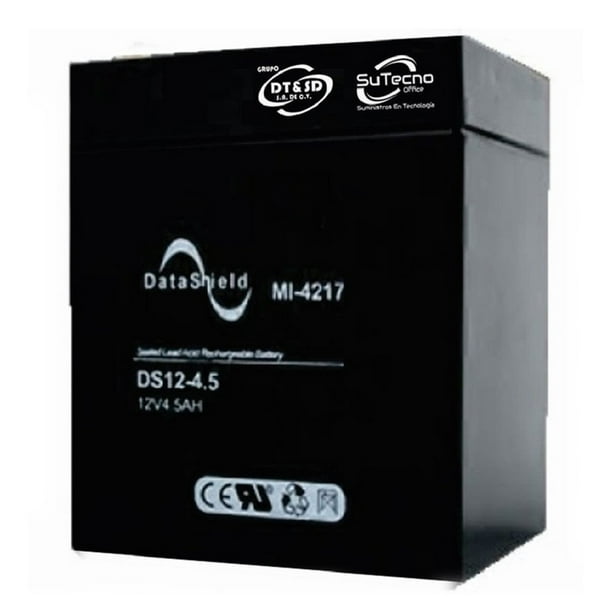 Batería Datashield Batería para No Break 12 V 5 Año 4,5 Ah MI-4217