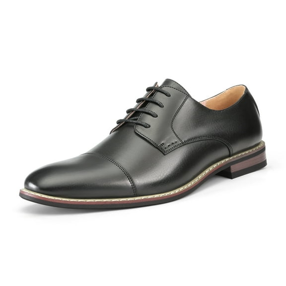 Bruno Marc Moda Italy Prince Men’s Classic Oxford Lace-Up Dress Shoes