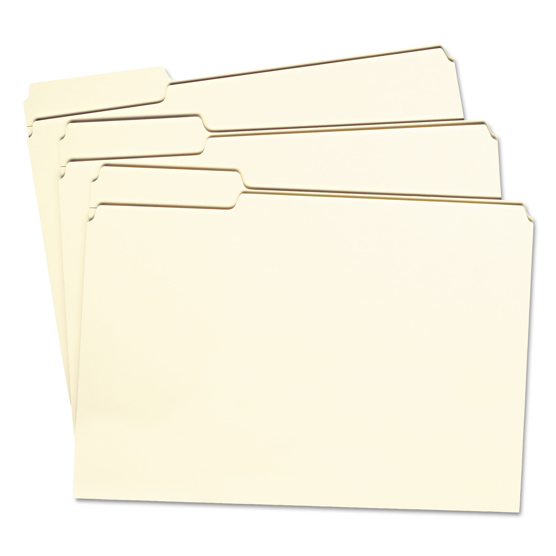 Smead, SMD15331, File Folders with Single-Ply Tab, 100 / Box, Manila