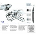 thumbnail image 2 of Prismacolor Premier Marqueurs d'Art à Double Extrémité, Pointe Biseautée et Pointe Fine, Couleurs Gris Froid, Lot de 12, 2 of 7