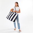 thumbnail image 1 of Medport 7233FFSC2906 Fit & Fresh Navy Stripes Jumbo Large All Things Bag, 1 of 1