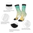 thumbnail image 3 of Rateoe Starfish And Seashell On The Beach Pattern Children's Socks, Socks Gifts ,kids Crew Soft Cotton Socks , Moisture-Wicking, Durable, Ideal for Daily Wear & Sports, 3 of 5
