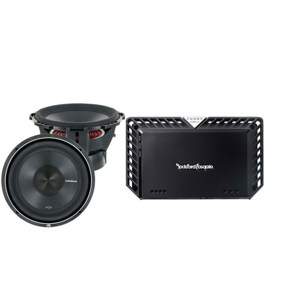 Rockford Fosgate P3D212 (PAIR) & Rockford Fosgate T10001bdCP Pair of