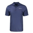 thumbnail image 2 of Men's Cutter & Buck Navy Pennsylvania Quakers Pike Eco Tonal Geo Print Stretch Recycled Polo, 2 of 3