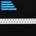 thumbnail image 4 of Unique Bargains 1206 Ceramic Chip Capacitor, 22PF 50V ±5% Surface Mounted Devices Capacitors, 100 Pack, 4 of 5