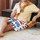 thumbnail image 5 of Fotbe Thank You Veterans Pantalones Cortos de Pijama para Hombre, Ropa de Dormir, Pantalones de Pijama Cortos para Hombre-4X-Large, 5 of 6