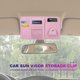 thumbnail image 5 of Organizador De Parasol De Coche Organizador de parasol de coche con múltiples bolsillos para documentos de gafas de sol (rosa) Sywqhk Accesorios para autos y motos, 5 of 8