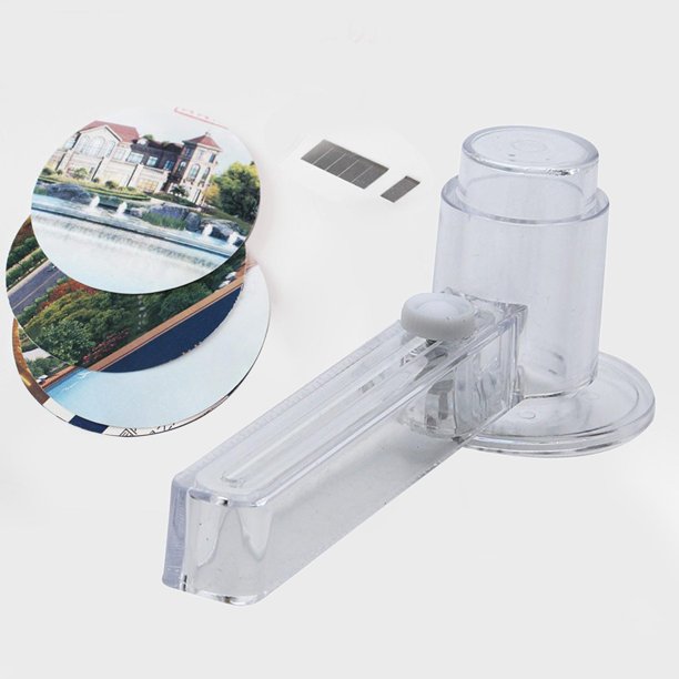 Herramienta de corte de círculos acrílicos, perforadora Manual para álbumes de recortes, círculo de de chatarra DIY para manualidades 32 mm BLESIY Cortador de insignias redondas
