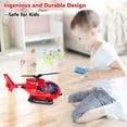 thumbnail image 4 of MIFXIN Remote Control Toys Helicopter, RC Plane Toys Airplane with Lights and Music for Kids Toddlers Boys Girls, Good Gift for Birthday Christmas New Year, Red, 4 of 7