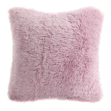 Faux Fur Throw Pillow Cover Fluff Cushion Cover for Sofa Couch 24