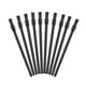 thumbnail image 1 of Disposable Nail Brushes,100PCS Disposable Lip Brush Applicators Lip Brushes Lipstick Lip Gloss Wands for Makeup PYO Cookie Paint Brushes (Dark Black), 1 of 5