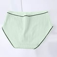 thumbnail image 6 of Riecok Seamless Underwear for Women Stretch Plus Size Plus Size Breathable Comfortable Underwear Panties Green L, 6 of 7