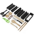 thumbnail image 3 of 23pcs Sushi Making Kit for Family, Superior Sushi Maker Tool Set for Beginners, Plastic Premium Set Sushi Rice Roll Mold Shapes, DIY Sushi Prefect Home Sushi Tool, 3 of 6