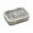Brown, variant on Niceminiwall Steel Lunch Box with Three Leakproof Compartments for Fruits Sandwiches Green