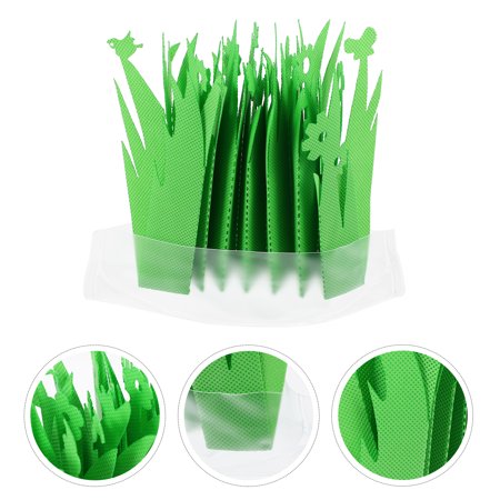 Amosfun Unplugged Reptile Cage Humidifier Green Fake Plant Decoration Safe Durable