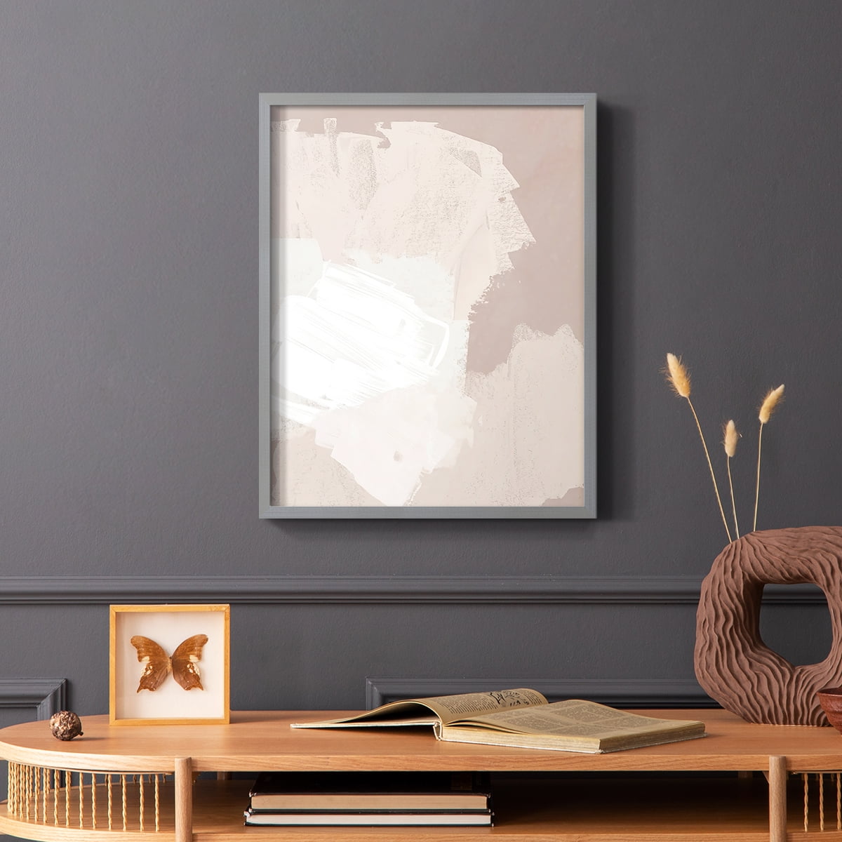 Cloud Slate I in Paper Solid Wood 22 x 28 Framed Print