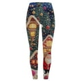 thumbnail image 5 of YOIAVAIOY Cute Christmas Leggings Womens Stretchy High Waisted Workout Yoga Pants Non See Through Athletic Running Tights Multicolor XXL, 5 of 5