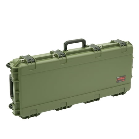 SKB Cases 3614 Hard Plastic Exterior Parallel Limb Bow Crossbow Case Green