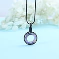 thumbnail image 3 of Circle of Life Necklace for Cremation Ashes Holder Necklace for Ashes of Loved One Pendent for Ashes and Chain Memorial Jewelry, 3 of 5