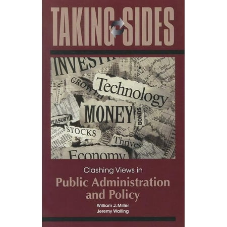 UPC: 9780078050404 | Taking Sides: Clashing Views in Public Administration and Policy (Paperback)