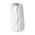 thumbnail image 2 of Modern Decorative Vase, 9-Inch Imitation Ceramic Plastic Pot for Living Room and Desktop Floral Arrangement, 2 of 6