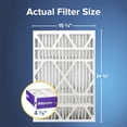 thumbnail image 3 of Filtrete 16x25x5 HVAC Furnace Air Filter, MPR 1550 MERV 12, Ultra Allergen Reduction, 1 Filter, 3 of 14