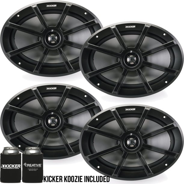 Kicker 6x9 Inch PSSeries Powersports Speakers 40PS692 bundle