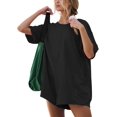 thumbnail image 1 of UNRDSSR Women's T-Shirt Romper Hot Shot Tee Romper Tee Shirt Rompers Summer Athletic Rompers for Women 2024, 1 of 6