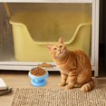 thumbnail image 5 of 3-In-1 Cat Food And Water Bowl Set, Cat Bowls With Stand, Double Cat Bowls with Water Dispenser For Pet，Food And Water Feeder For Small Medium Dogs Cats, 5 of 6