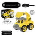 thumbnail image 2 of Godderr Kids Baby Toys Construction Vehicles Take Apart Car Sets Assemble Toys 4 Old Above Kids Toddler Boys DIY Skid Row Excavator, 2 of 7