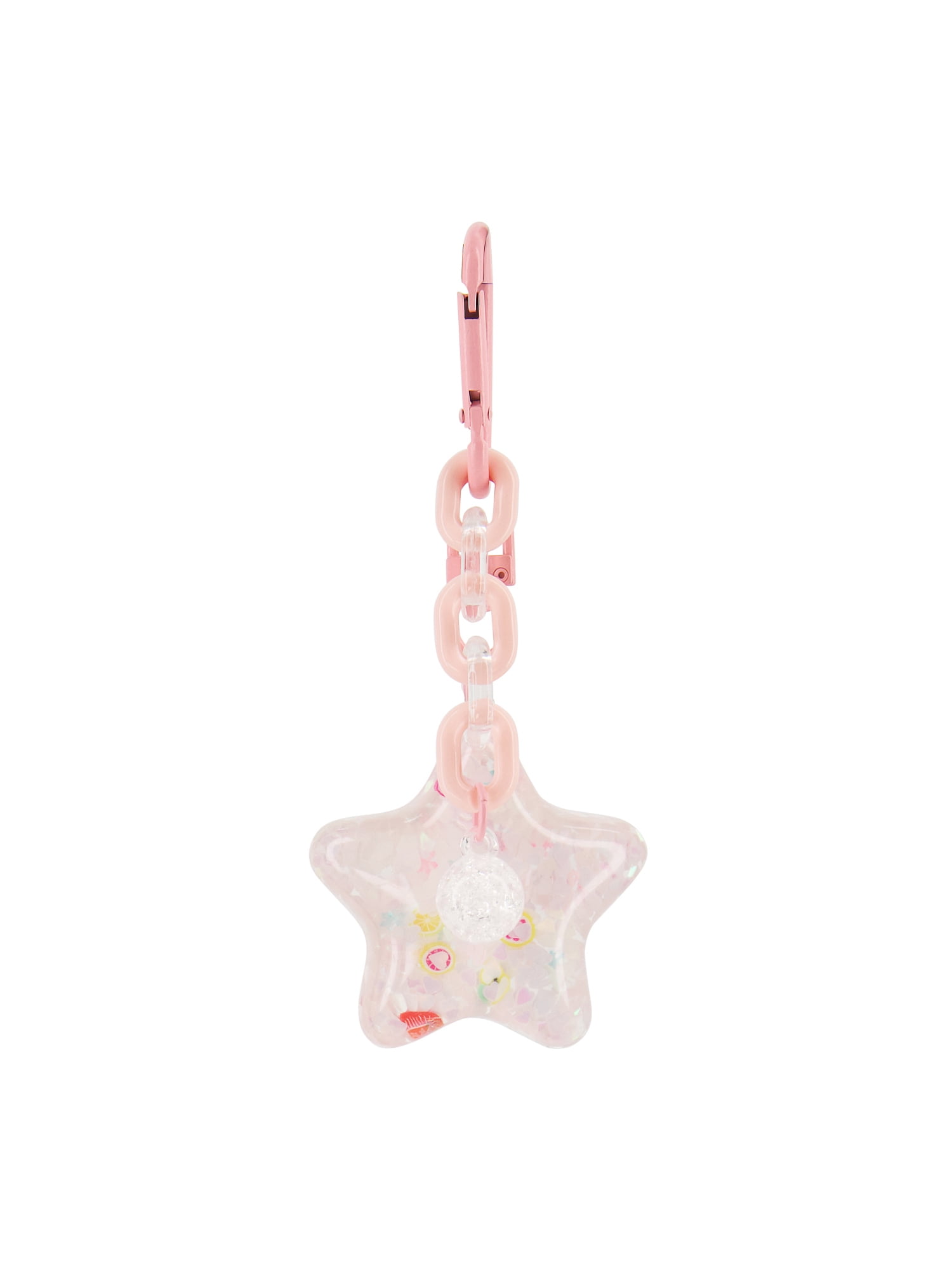 Claire's Bag Charm - Pink Star