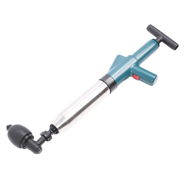 Stainless Steel Electric Toilet Plunger, High Pressure Drain Unblocker Toilet Plunger, Versatile Home Toilet Clog Remover, for Bathroom Sink and Drain