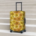 thumbnail image 6 of Gukieu Sunflowers1 Print Suitcase Protective Cover, Elastic Zipper Buckle Suitcase Protective Cover, Suitable for Travel, Business Trip-X-Large, 6 of 7