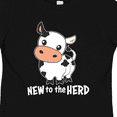 thumbnail image 4 of Inktastic New to the Herd Cute Cow Boys or Girls Toddler T-Shirt, 4 of 5