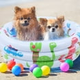 thumbnail image 1 of CON MATERIAL DE PVC ECOLÓGICO DE 60 CM/23.6 PULGADAS DE PISCINA DE BOMBAS, PISCINA DE DINOSAURIOS Para Niños de Verano, Resistente Al Desgaste para Bebés Abrenamiento para, 1 of 7