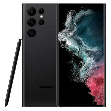 Refurbished Samsung Galaxy S22 Ultra 5G S908U (AT&T Only) 128GB Phantom Black (Grade B)