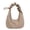 Khaki, variant on husxh Women Corduroy Hobo Handbag Ruched Shoulder Bag Adjustable Strap Slouchy Tote Bag with Zipper Hobo Purse for Work Travel