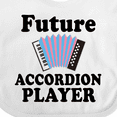 thumbnail image 4 of Inktastic Future Accordion Player Childs Boys or Girls Baby Bib, 4 of 4