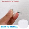 thumbnail image 4 of Unique Bargains 45mm Plastic Washers, 800pcs Plastic Insulation Washers Self Locking Washers for Foam Insulation Board Insulation Pins, 4 of 7