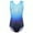 A Black Blue, variant on BAOHULU Girls Diamond Gymnastics Leotard Sleeveless Gradient Blue Ballet Dancewear