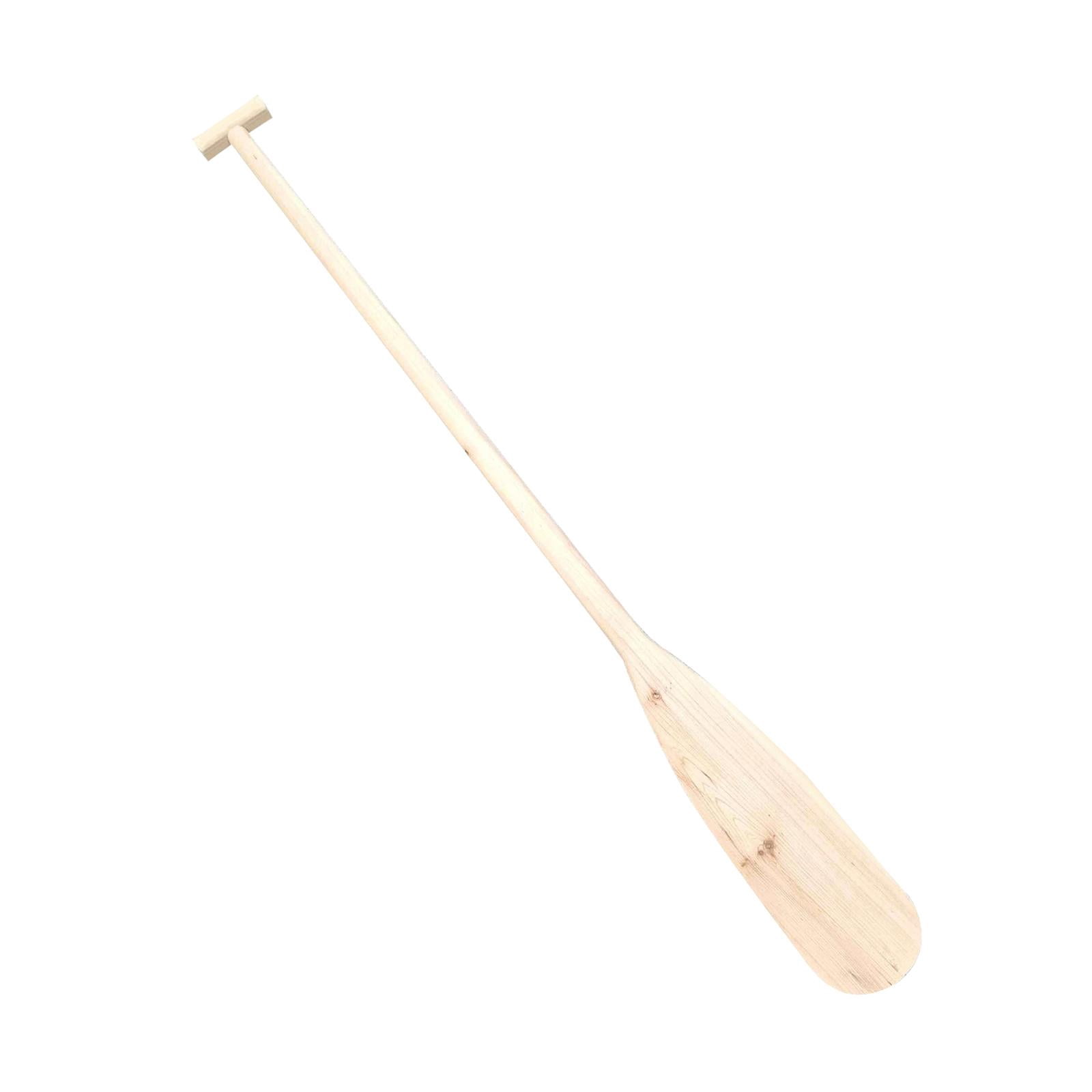 Dualoai Wooden Canoe Paddle Hand Crafted Craft Home Decoration for Kayak Water Sport 60cm