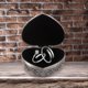 thumbnail image 3 of Classic Vintage Antique Heart Shape Jewelry Box Ring Small Trinket Storage Organizer Chest Christmas, 3 of 5